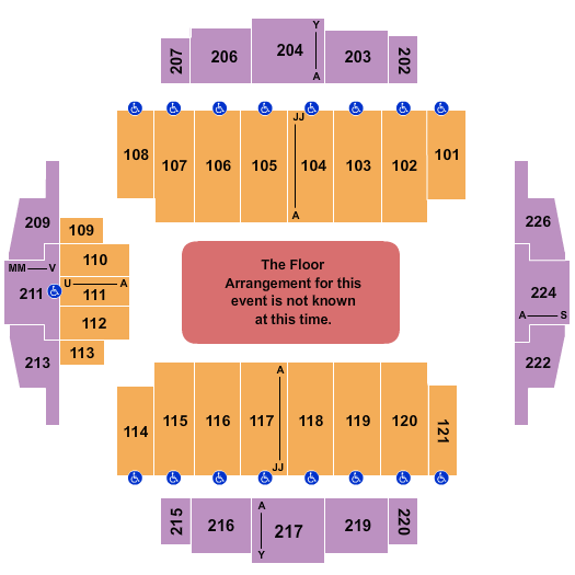 Tacoma Dome PBR Seating Chart